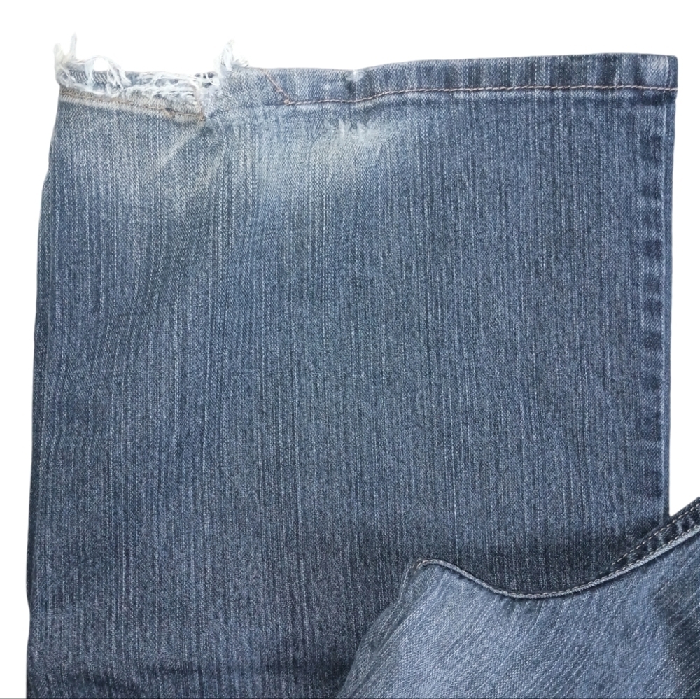 Size 22 Tall Lane Bryant Women's Blue Boot Cut Jeans - Picture 4 of 6
